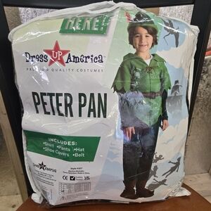 Peter Pan Kids Costume - Green